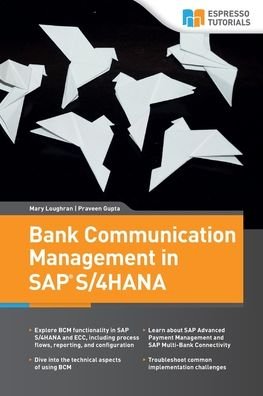 Cover for Praveen Gupta · Bank Communication Management in SAP S/4HANA (Paperback Book) (2020)