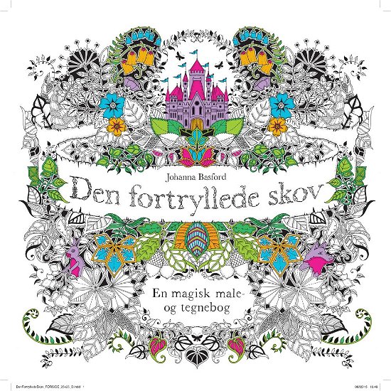 Cover for Johanna Basford · Den fortryllede skov (Sewn Spine Book) [1st edition] (2015)