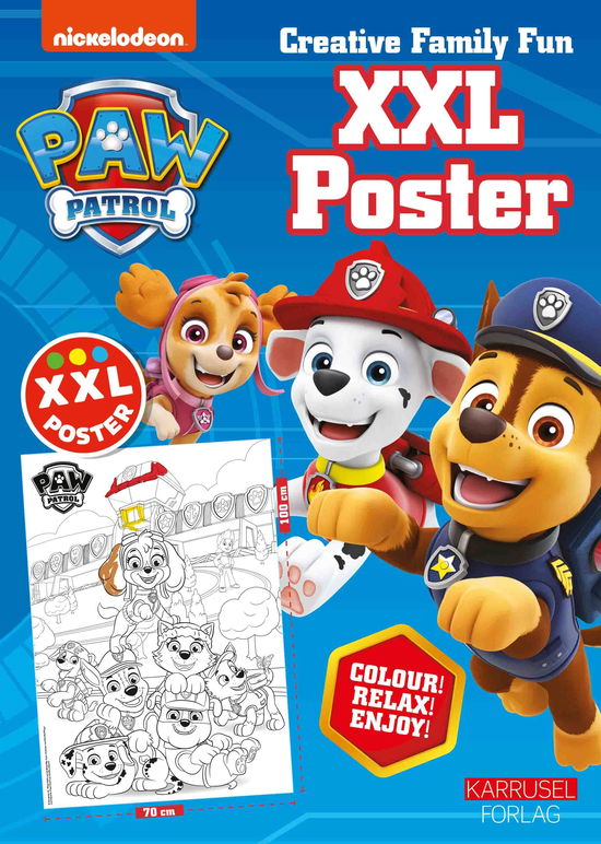 Cover for Paw Patrol: Paw Patrol – XXL-poster (Paperback Bog) [1. udgave] (2022)