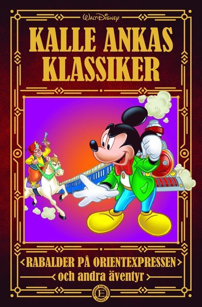 Cover for Kalle Ankas klassiker: Rabalder på orientexpressen (Gebundesens Buch) (2020)