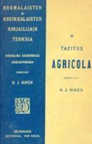 Cover for Cornelius Tacitus · Agricola (Paperback Book) (2013)