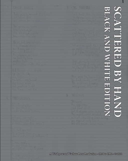 Cover for Wetdryvac · Scattered By Hand: Black and White Edition (Taschenbuch) (2024)