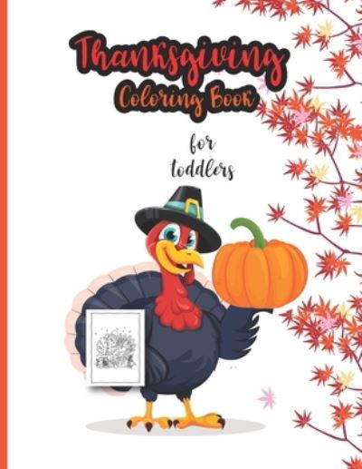 Cover for Kidy Kid Publishing · Thanksgiving Coloring Book For Toddlers (Pocketbok) (2020)