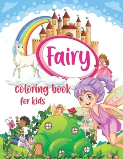 Cover for Ash Publication · Fairy Coloring Book for Kids (Paperback Book) (2021)