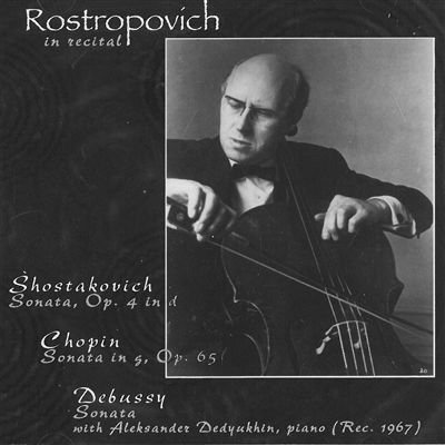 Cover for Fryderyk Chopin  · Sonata Per Cello E Piano Op 65 In Sol (1860) (CD)