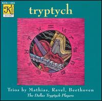 Cover for Dallas Tryptych Players / Mathias / Beethoven · Tryptych (CD) (1995)