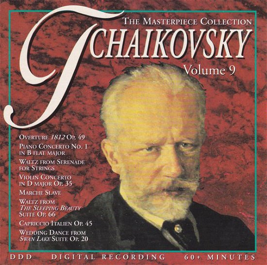 Cover for Pjotr Ilyich Tchaikovsky · Pjotr Ilyich Tchaikovsky-masterpiece Collection (CD)
