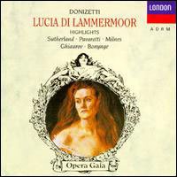 Donizetti: Lucia Di Lammermoor - Sutherland Joan / Bonynge Rich - Musiikki - POL - 0028942188525 - torstai 21. marraskuuta 2002