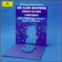 Cover for Mozart / Karajan / Bpo · Serenades 6 &amp; 13 / Divertimenti (CD) (1990)
