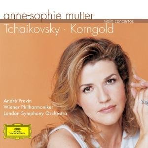 Violin Concertos - Mutter / Tchaikovsky / Kornsgold / Vpo / Previn - Musiikki - DEUTSCHE GRAMMOPHON - 0028947451525 - tiistai 9. marraskuuta 2004