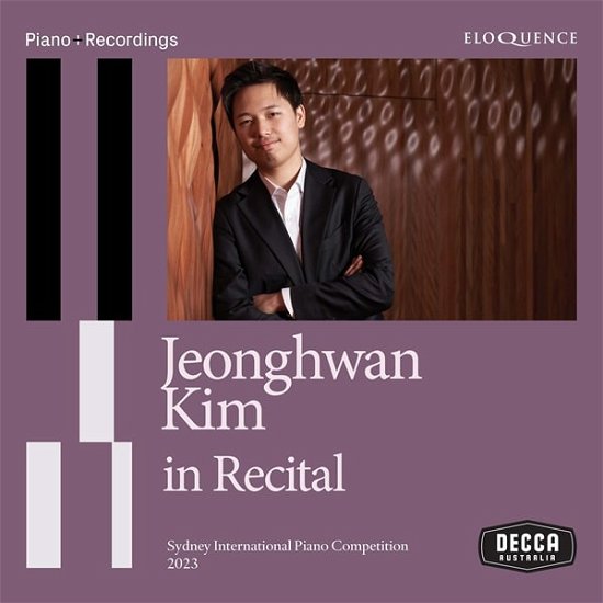 Cover for Jeonghwan Kim · Jeonghwan Kim in Recital (CD) (2024)