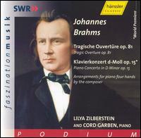 Cover for Brahms / Zilberstein / Garben · Arrangements for Piano 4 Hands by the Composer (CD) (2002)