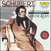 Cover for Klien Walther · Piano Sonatas, Vol.  3, D. 960, 557, 625, 568, 537, 459 VoxBox Klassisk (CD) (2000)