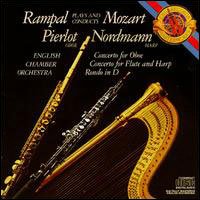 Cover for Mozart / Rampal / Eco · Concertos for Oboe, Flute, &amp; Harp (CD) (1987)