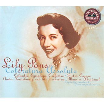 Cover for Lily Pons · Coloratura Assolut (CD) (2014)