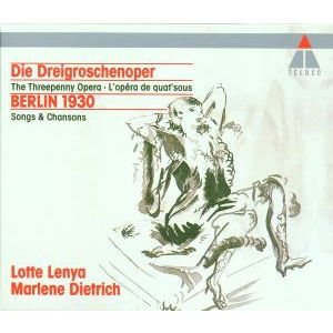 Cover for Weill · Weill: Der Dreigroschenoper (CD) (1991)