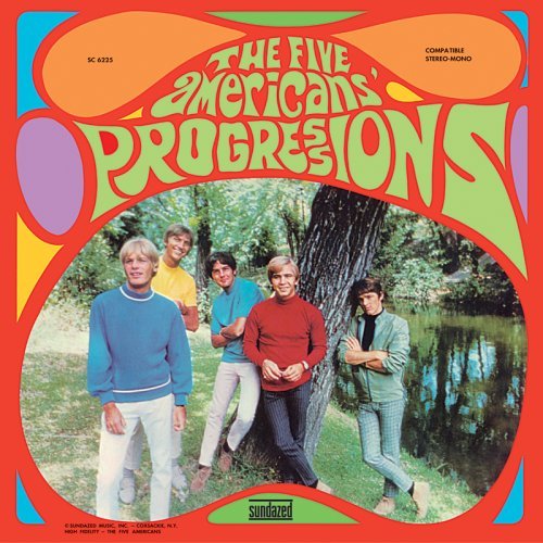 Progressions - Five Americans - Musiikki - SUNDAZED RECORDS - 0090771622525 - perjantai 31. tammikuuta 2020