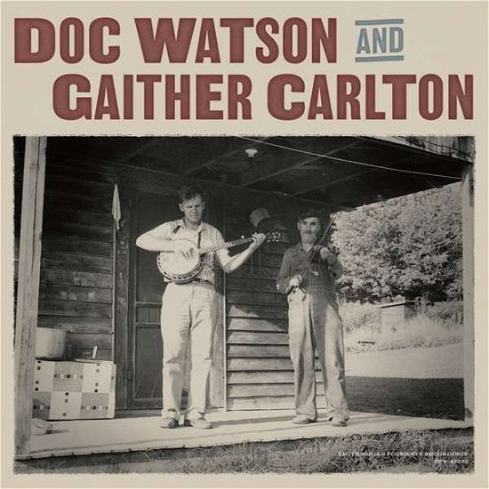 Cover for Watson, Doc &amp; Gaither · Doc Watson And Gaither Carlton (CD) (2020)
