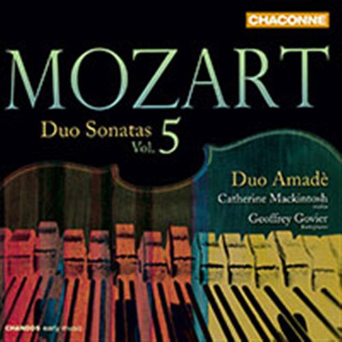 Mozartduo Sonatas Vol 5 - Duo Amade - Musiikki - CHACONNE - 0095115078525 - maanantai 2. tammikuuta 2012