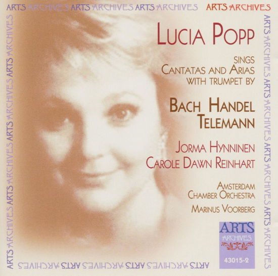 Cover for Lucia Popp · Sings Cantatas &amp; Arias (CD) (2005)