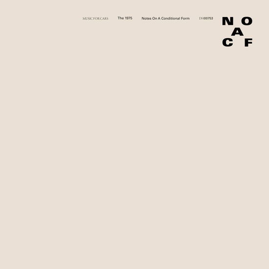 Cover for The 1975 · Notes on a Conditional Form (Clear Vinyl) (LP) (2020)