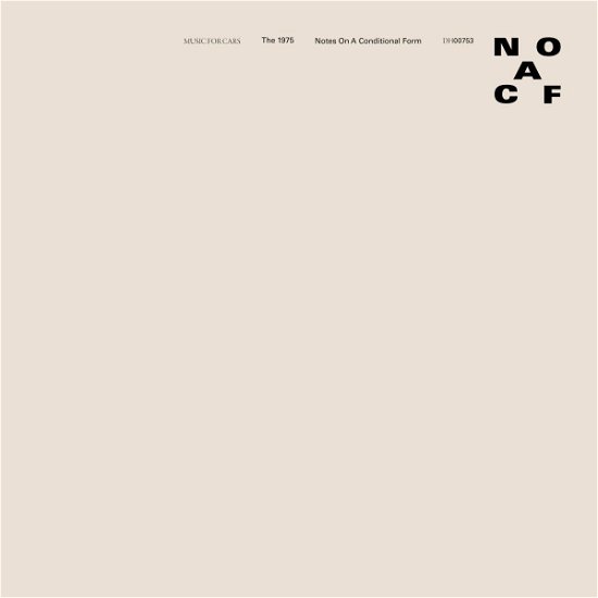 Cover for The 1975 · Notes on a Conditional Form (Clear Vinyl) (LP) (2020)