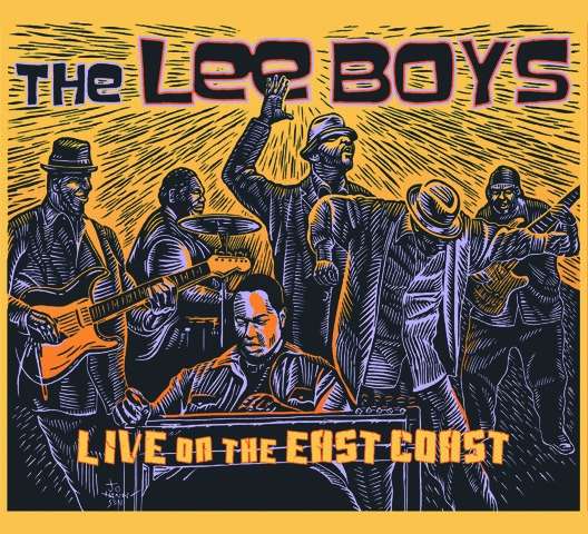 Cover for The Lee Boys · Live on the East Coast (CD) (2019)