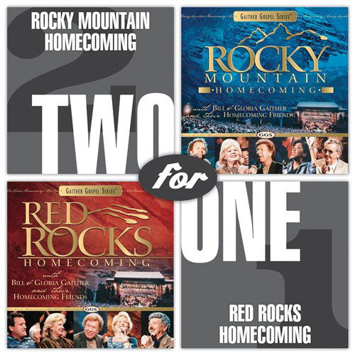 Cover for Gaither, Bill &amp; Gloria · Rocky Mountain / Red Rocks Homecoming (CD) (2009)