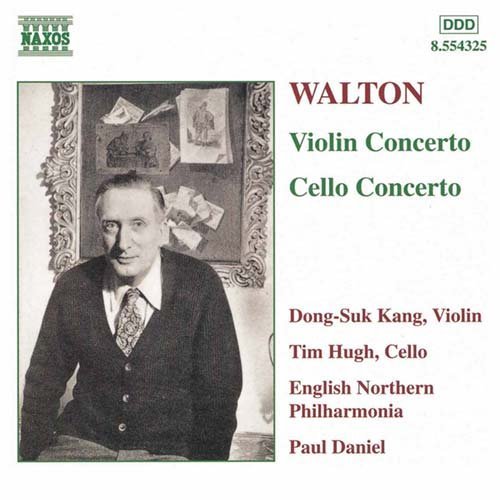 Cover for Walton / Kang / Hugh / Daniel · Violin Concerto / Cello Concerto (CD) (1999)