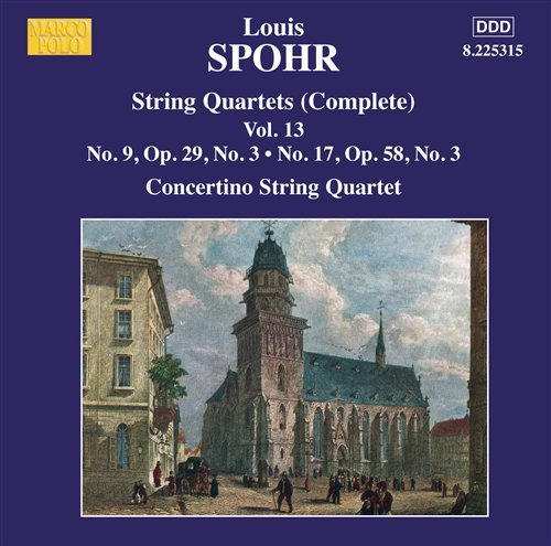 Cover for Spohr / Moscow Philharmonic Concertino String · String Quartets (Complete) (CD) (2009)