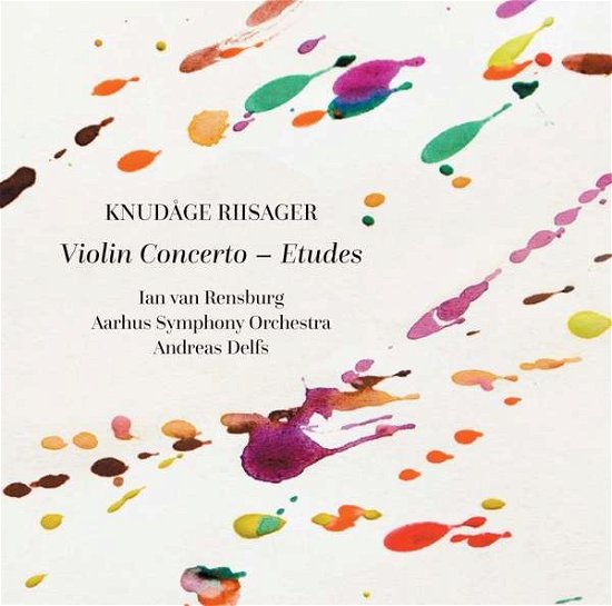 Cover for Riisager / Rensburg / Aarhus Symphony Orchestra · Violin Concerto / Etudes (CD) (2019)