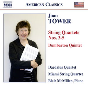 Cover for Miami String Quartet · Towerstring Qtets Nos 35 (CD) (2016)