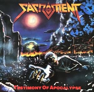 Cover for Sacrament · Testimony Of Apocalypse (LP) (2018)