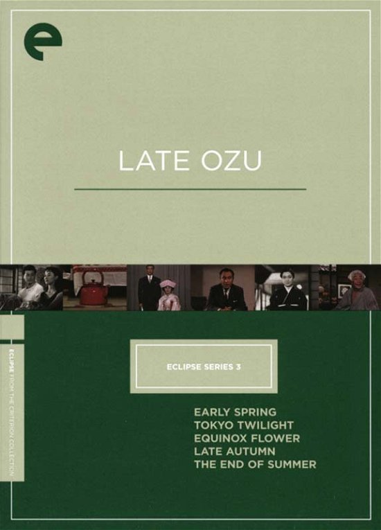 Cover for Criterion Collection · Late Ozu / DVD (DVD) (2007)