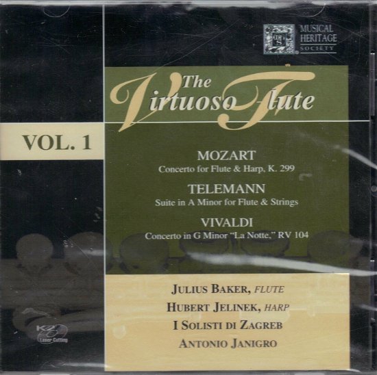 The Virtuoso Flute, Vol. 1 - Julius Baker - Musique - RADIATION - 0717794720525 - 19 mars 2018