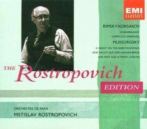 Cover for Rimsky-korsakov / Mussorgsky / Rostropovich · Rostropovich Edition (CD) (2001)