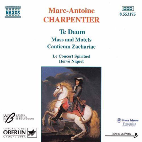 Te Deum / Mass / Canticum Zac - M.A. Charpentier - Musik - NAXOS - 0730099417525 - 26. november 1997
