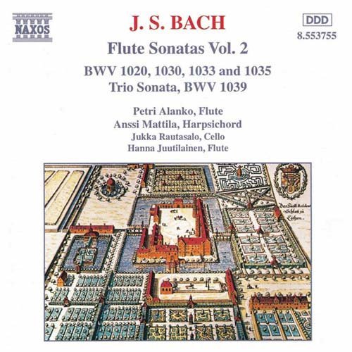 Cover for Johann Sebastian Bach · Flute Sonatas Vol.2 (CD) (1997)