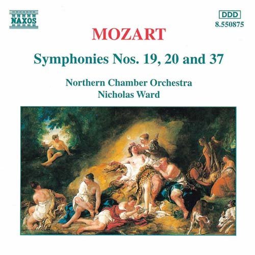 Symphony 19, 20 And 37 - Wolfgang Amadeus Mozart - Musik - NAXOS - 0730099587525 - December 10, 1997