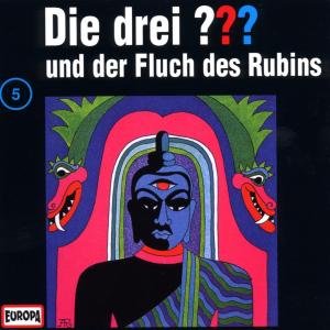 Cover for Die Drei ??? · 005/und Der Fluch Des Rubins (CD) (2001)