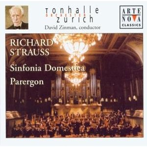 Cover for Strauss / Zinman / Tonhalle Orchestra Zurich · Sinfonia Domestica / Parergon (CD) (2004)