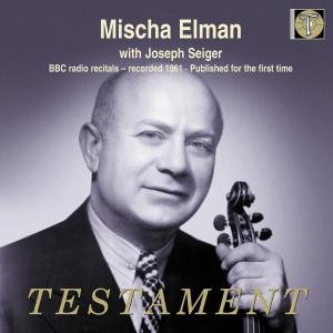 Cover for Elman Mischa · Spring Sonata Testament Klassisk (CD) (2012)