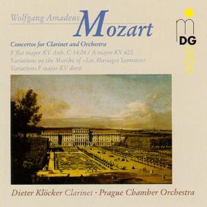 Clarinet Concerto in E Flat Major - Mozart / Klocker / Lajcik - Musikk - MDG - 0760623075525 - 21. april 1998