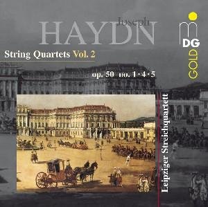 Cover for Franz Joseph Haydn · String Quartets Vol.2:op.50 No.1,4 &amp; 5 (CD) (2011)