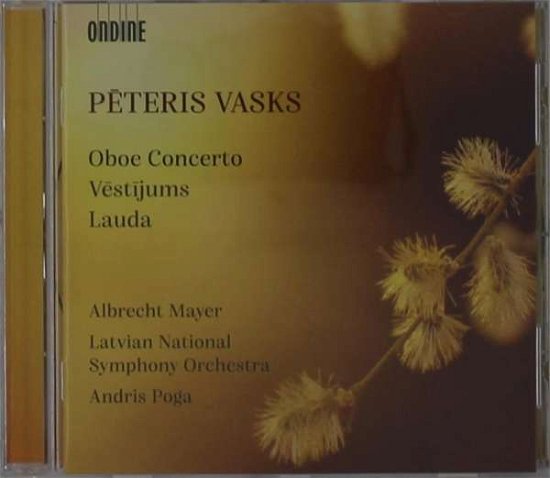 Cover for Albrecht Mayer · Vasks: Concerto for Oboe and Orchestra (CD) (2021)