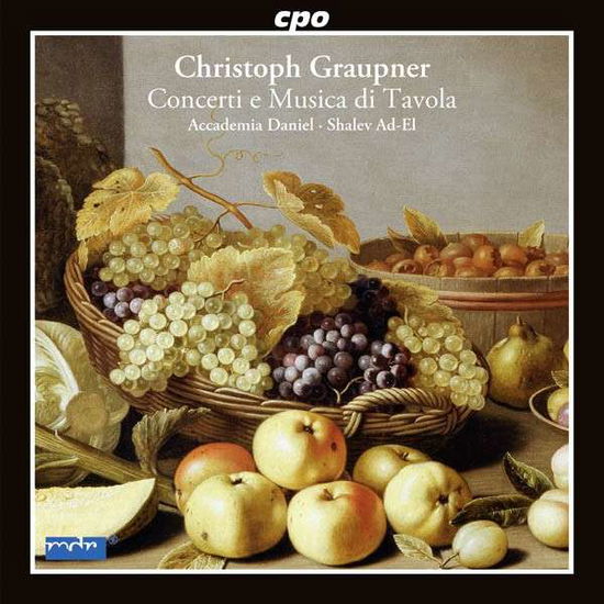 Cover for Graupner / Accademia Daniel / Ad-el · Concerti E Musica Di Tavola (CD) (2015)