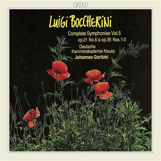 Cover for L. Boccherini · Complete Symphonies Vol.5 (CD) (1991)