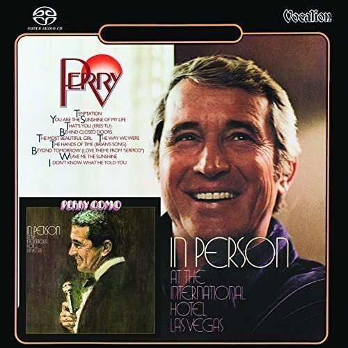 Cover for Perry Como · Perry &amp; In Person At The (CD) (2016)