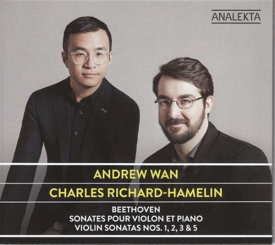Cover for Charles Richard-hamelin / Andre · Beethoven Violin Sonatas Nos. (CD) (2020)