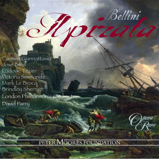 Bellini: Il Pirata - David Parry - Musiikki - ADA UK - 0792938004525 - maanantai 11. kesäkuuta 2012